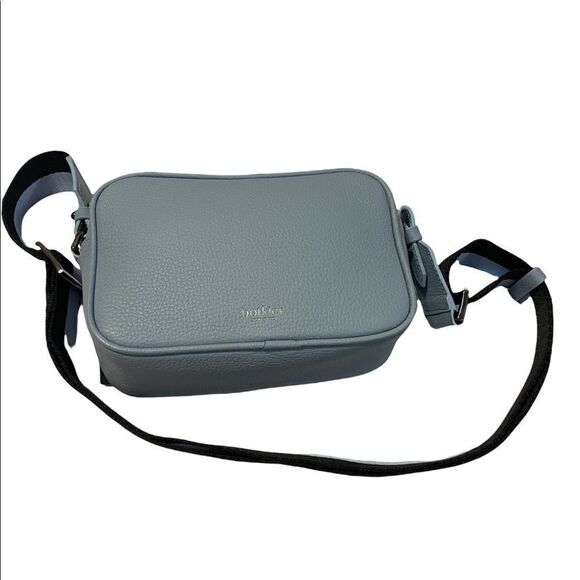 Botkier Valentina Mini Camera Crossbody in Cadet Blue/Gunmetal - Picture 2 of 6